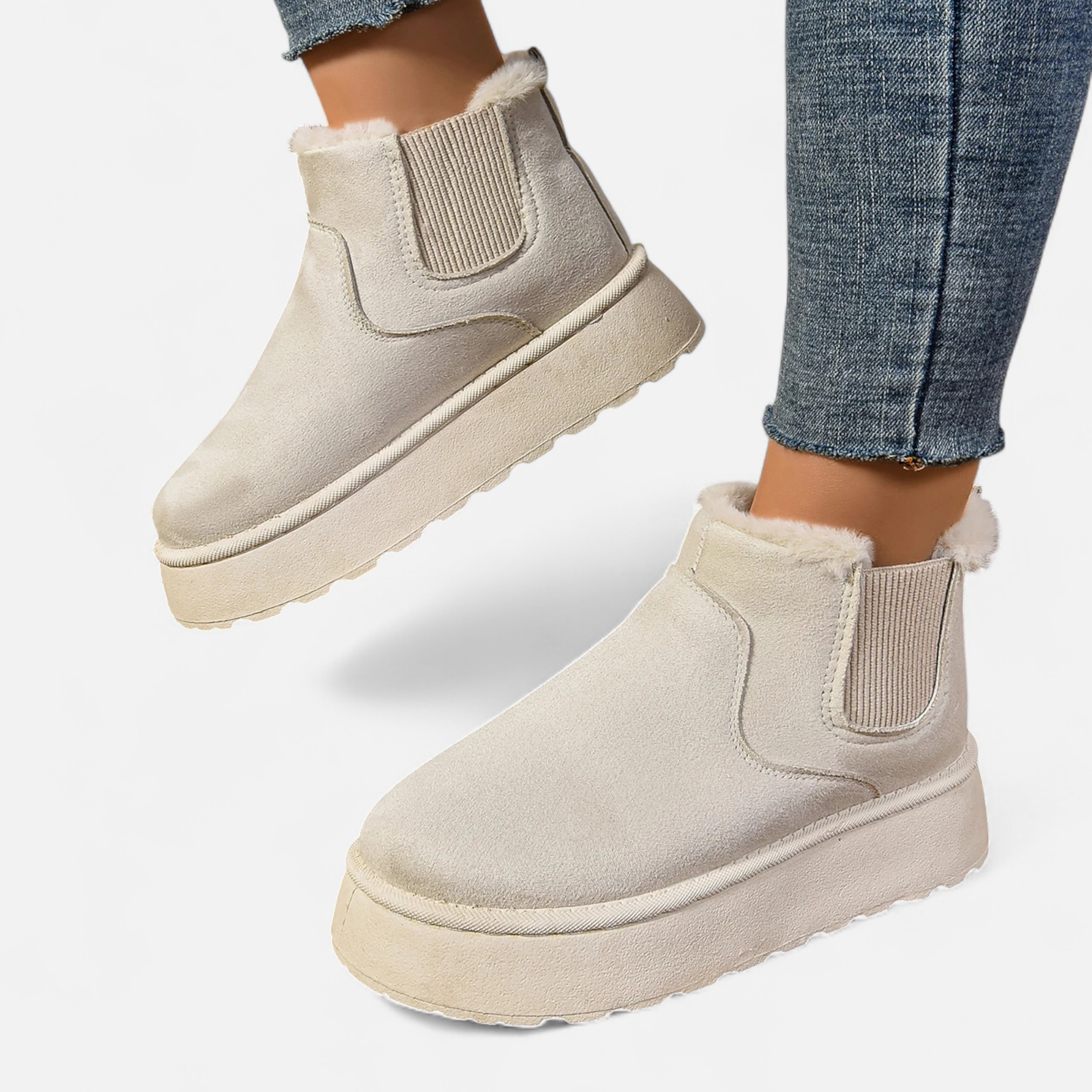 Women's Warm Winter Boots with Soft Lining