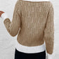Yvanya Trui | Casual Gebreide V-hals Trui