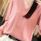 Wrenda-Lynn Trui | Casual V-hals Gebreide Trui