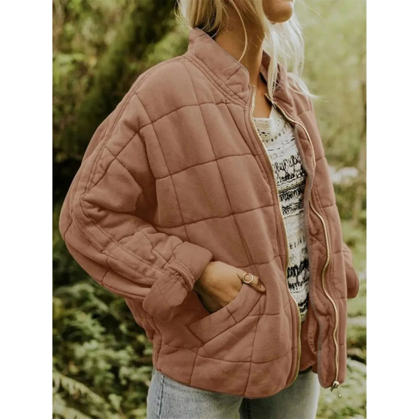 Catriona Jas | Dames Winter Gewatteerde Fleece Jas