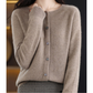 Tina Vest | Warme Vest met Knopen