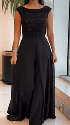 Dames Mouwloze Jumpsuit Klassiek