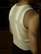 Heren Geribde Tanktop Montarello