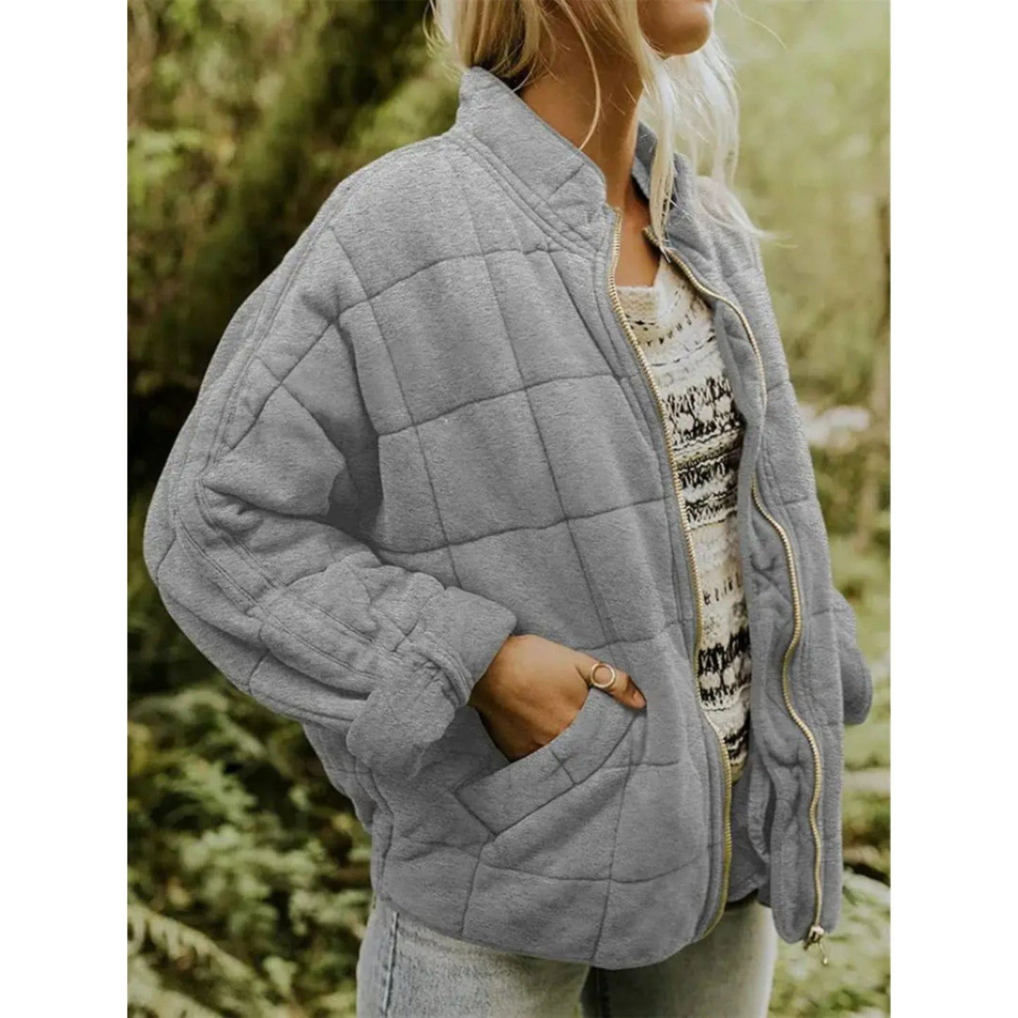 Catriona Jas | Dames Winter Gewatteerde Fleece Jas