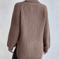 Valerie Jumper | Dames Herfst Gebreide Coltrui Jumper met Relaxte Pasvorm