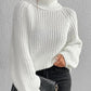 Valerie Jumper | Dames Herfst Gebreide Coltrui Jumper met Relaxte Pasvorm