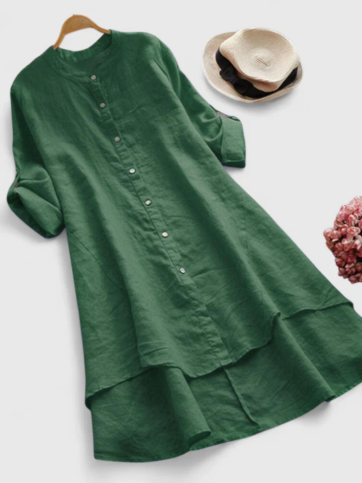 Dames Elegante Midi Jurk Klassiek