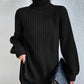 Valerie Jumper | Dames Herfst Gebreide Coltrui Jumper met Relaxte Pasvorm