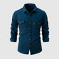 Lyndon Jas | Heren Denim Button-Down Jas