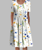 Dames Elegante Midi Jurk