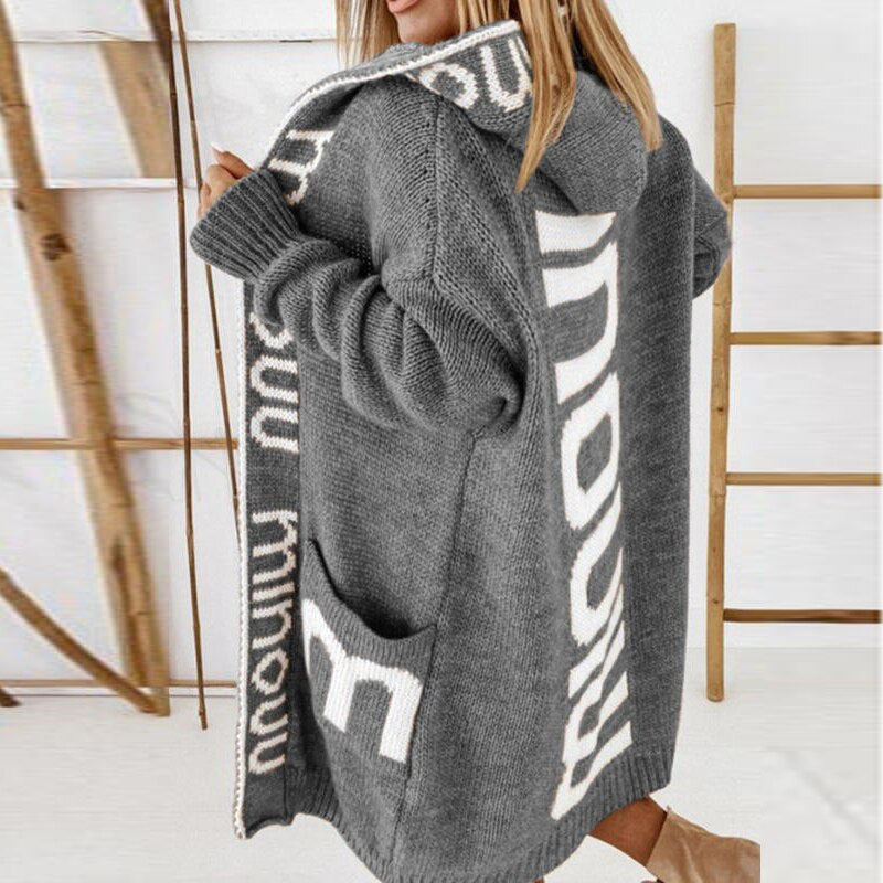 Susie Vest | lange capuchon vest