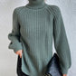 Valerie Jumper | Dames Herfst Gebreide Coltrui Jumper met Relaxte Pasvorm