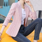 Angelina Blazer | Dames Klassieke Ruiten Blazer