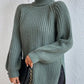 Valerie Jumper | Dames Herfst Gebreide Coltrui Jumper met Relaxte Pasvorm