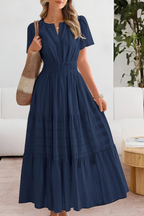Dames Zomer Maxi Jurk Gelaagd