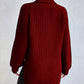 Valerie Jumper | Dames Herfst Gebreide Coltrui Jumper met Relaxte Pasvorm