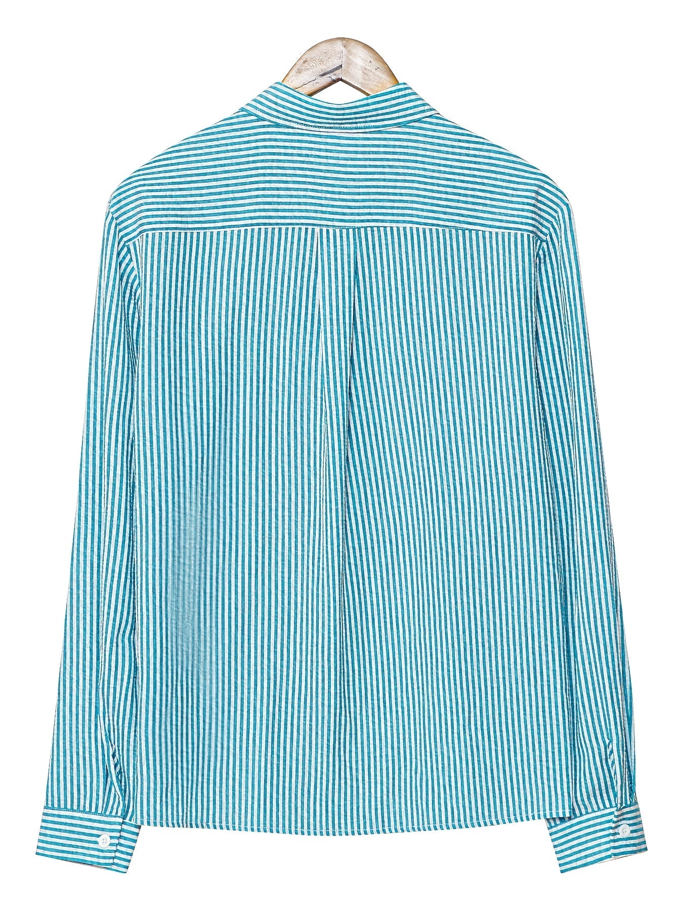 Heren Seersucker Gestreepte Zomershirt Montarello