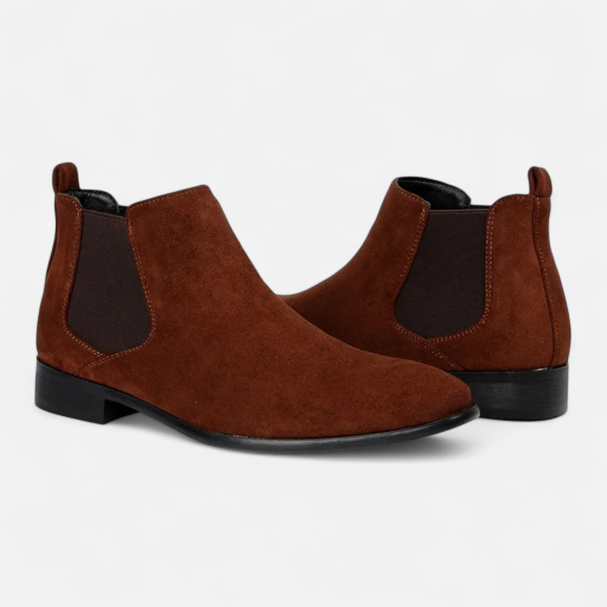 Heren Suède Boots Heritage Stijl