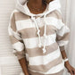 Xarissa Hoodie | Dames Gestreepte Herfst Hoodie Jumper