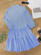 Dames Mini Jurk Ruitpatroon