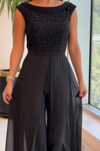 Dames Mouwloze Jumpsuit Klassiek