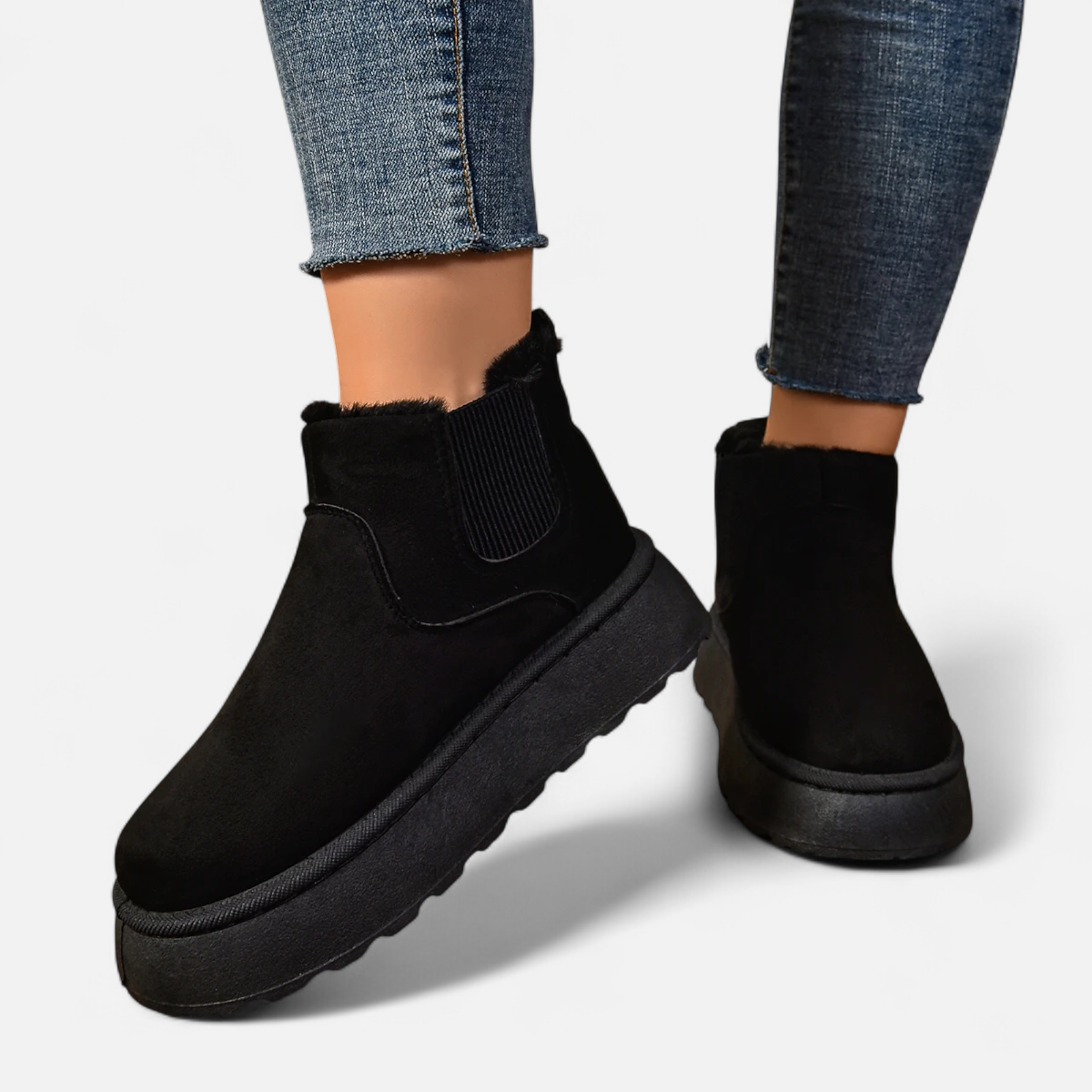 Women's Warm Winter Boots with Soft Lining