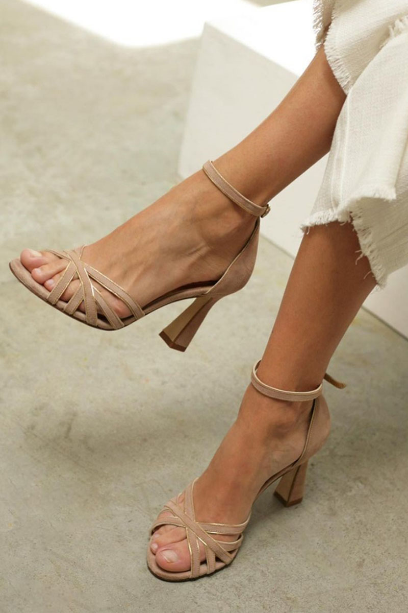Dames Peep Toe Hakken