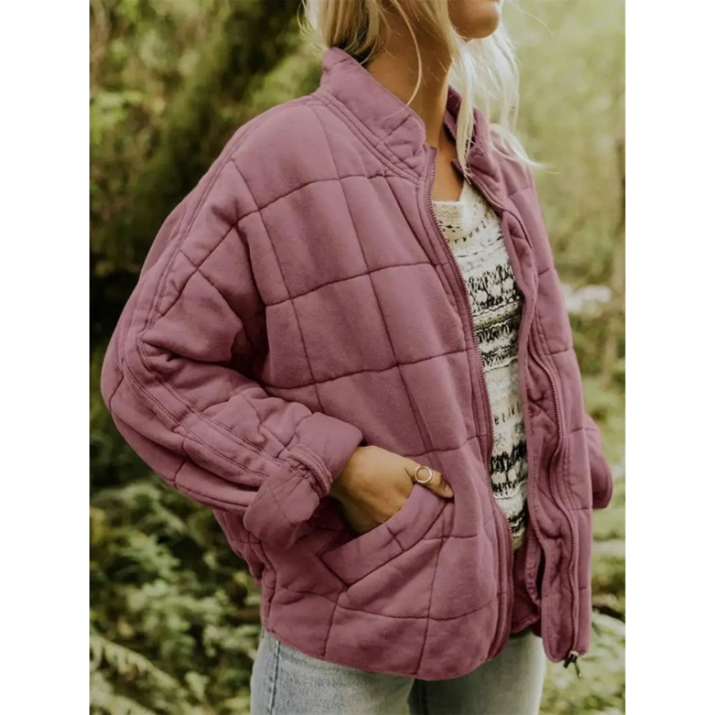 Catriona Jas | Dames Winter Gewatteerde Fleece Jas