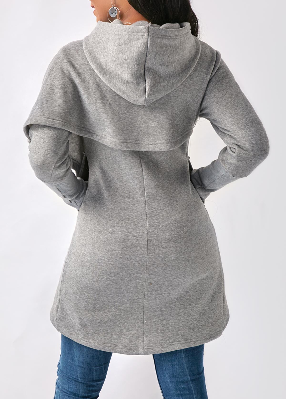 Xamira Hoodie | Dames Herfst Trendy Asymmetrische Hoodie