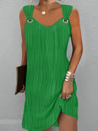 Dames Mouwloze Midi Jurk