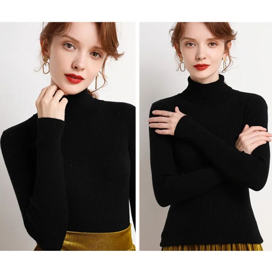 Carleigh Trui | Dames Herfst Coltrui Gebreide Trui