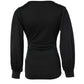 Emmi Top | Lange Mouwen Gerimpelde V-Hals Top