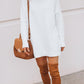 Walja Jurk | Casual Sweaterjurk met Hoge Hals