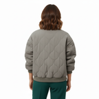 Women's Bomber Jacket with Zipper