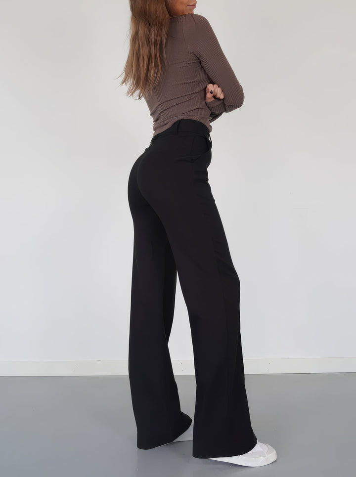 Dames Aansluitende Wijde Broek Montarello SculptFit