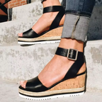 Dames Sleehak Sandalen Comfort