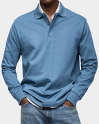 Heren Polo met Lange Mouwen Montarello
