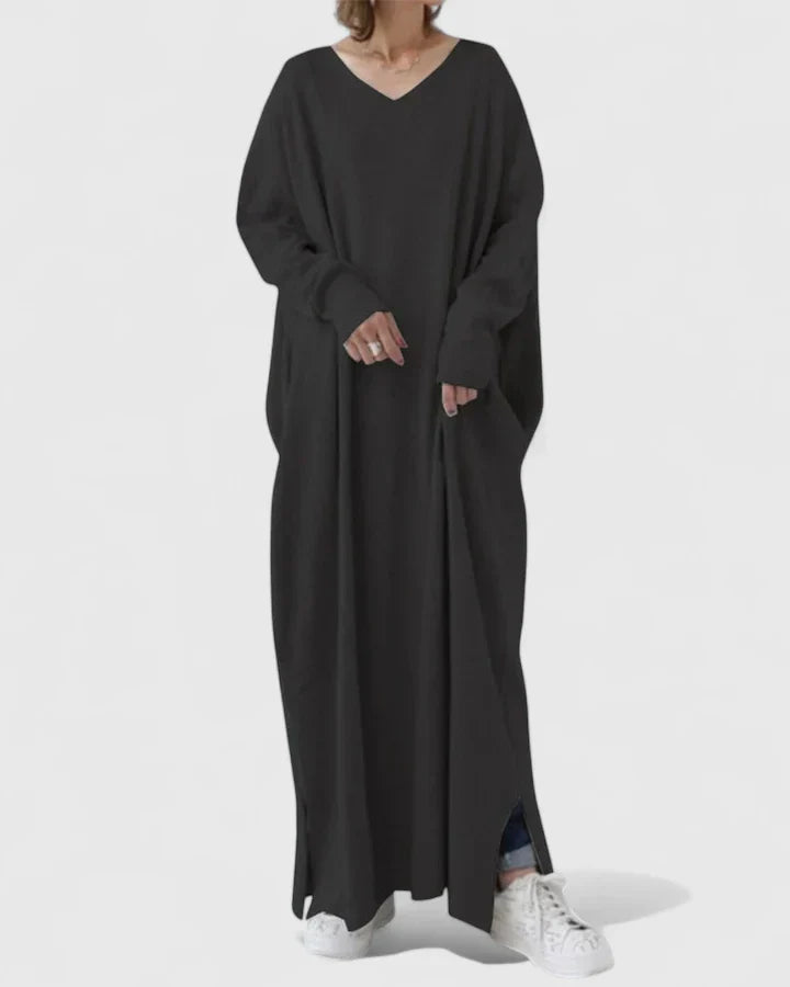 Dames Verfijnde Maxi Jurk
