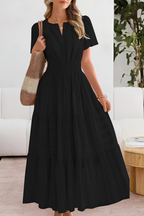 Dames Zomer Maxi Jurk Gelaagd