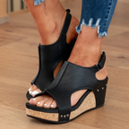 Dames Slingback Sleehak Sandalen