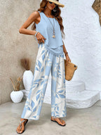 Dames Elegante Twee Delige Zomer Set