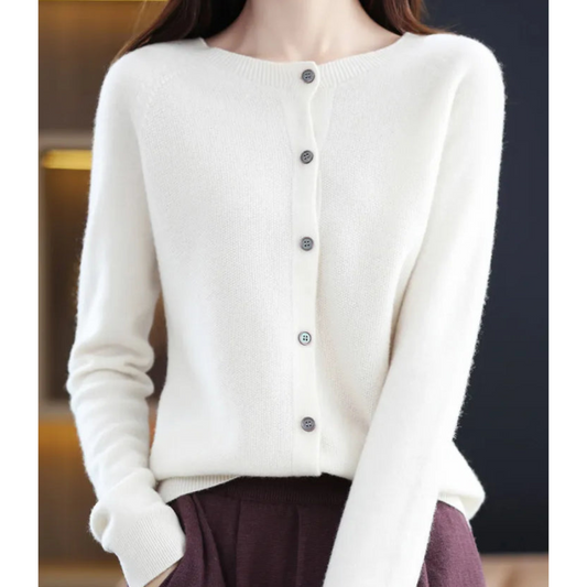 Tina Vest | Warme Vest met Knopen