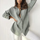 Umaya Blouse  | Dames Voorjaar Lichtgewicht Lange Mouwen Blouse