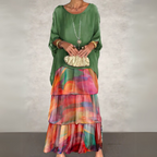 Dames Elegante Lange Maxi Jurk