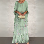 Dames Elegante Lange Maxi Jurk