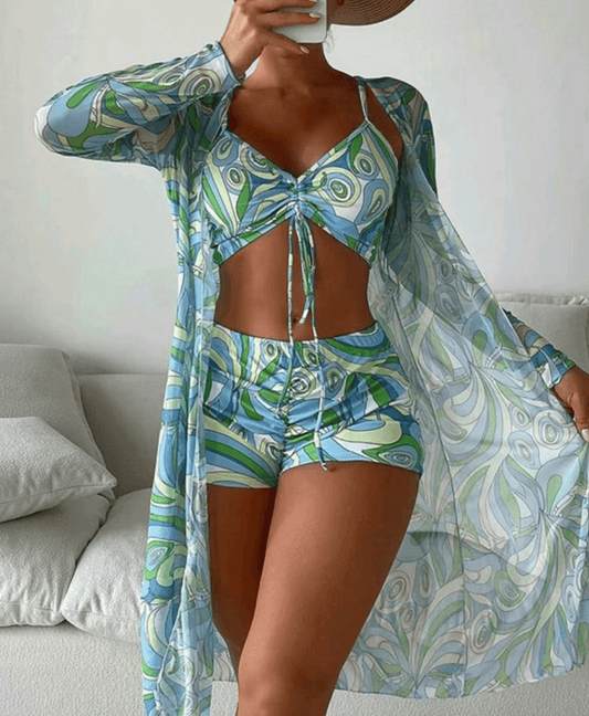 3-Delige Bikini Set | Demi Set - Carla Moda