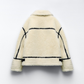 Claire Jacket | Dames Winter Shearling Jas met Rits