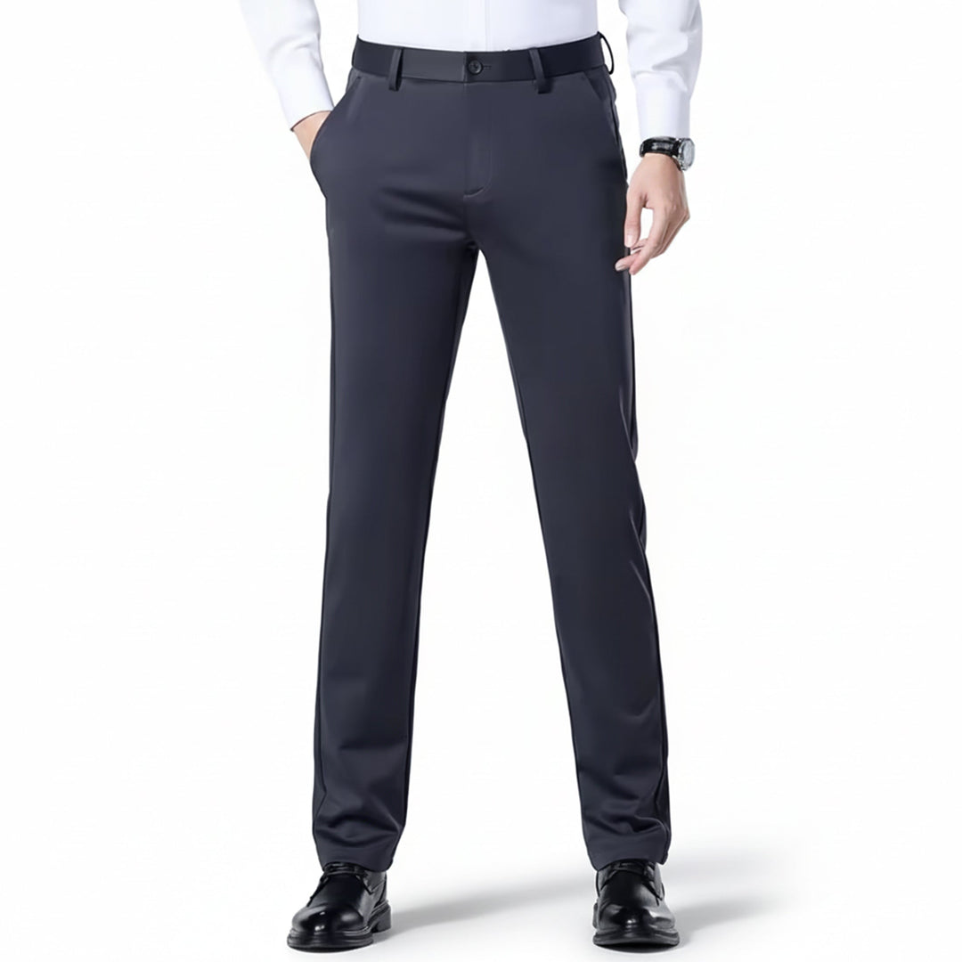 Heren Stretch Broek Rechte Pasvorm