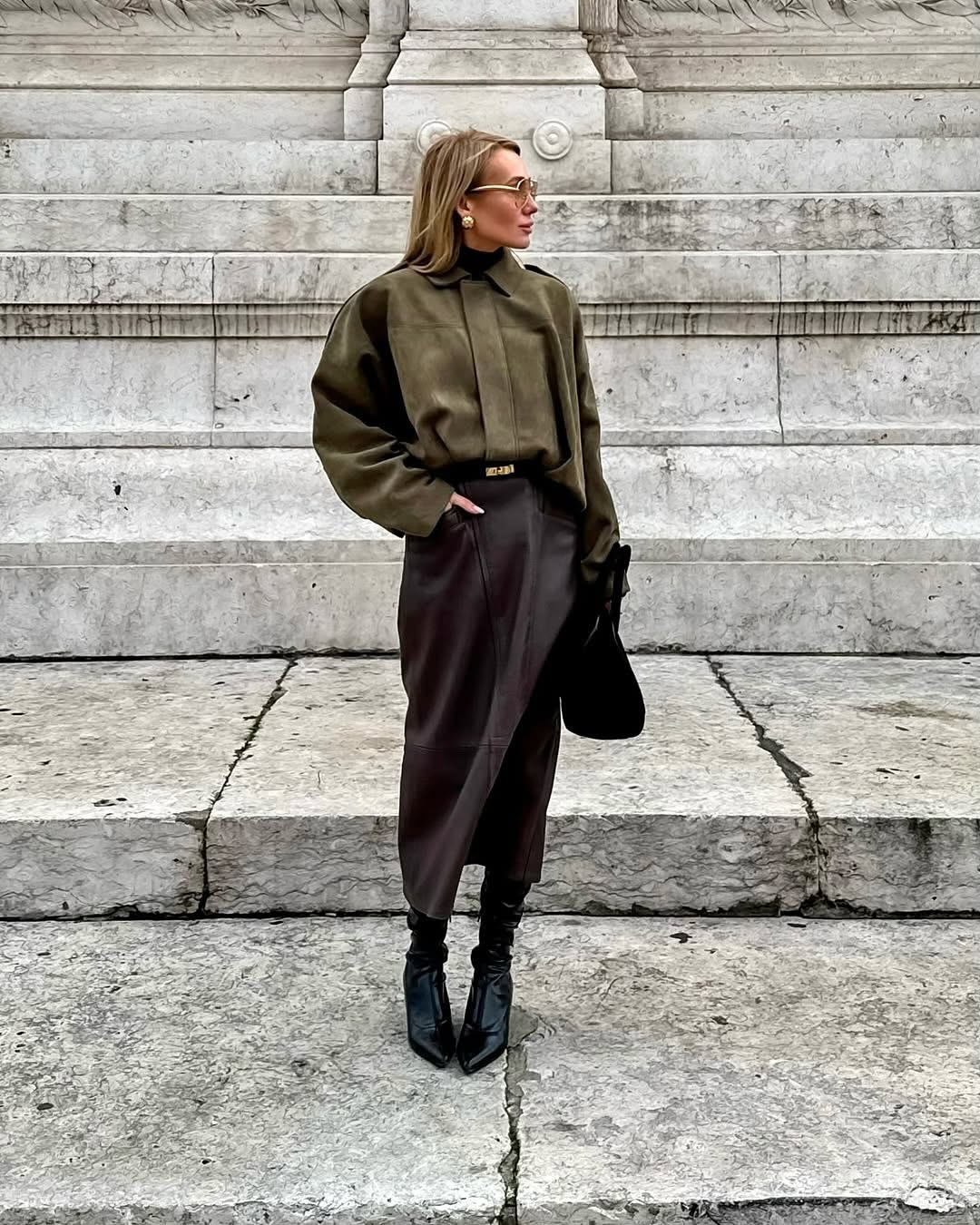 Dames Elegante Damesjas met Suède Look Montarello