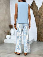 Dames Elegante Twee Delige Zomer Set